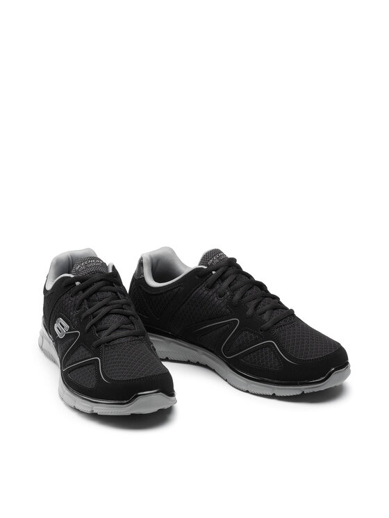 Skechers Skechers Sneakersy Flash Point 58350/BKGY Čierna