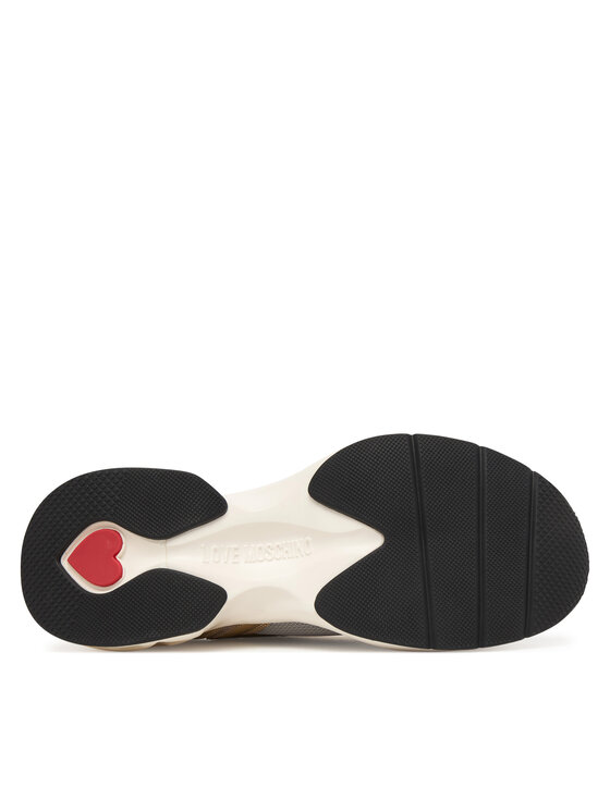 LOVE MOSCHINO LOVE MOSCHINO Sneakersy JA15456G0OIQC90A Biały