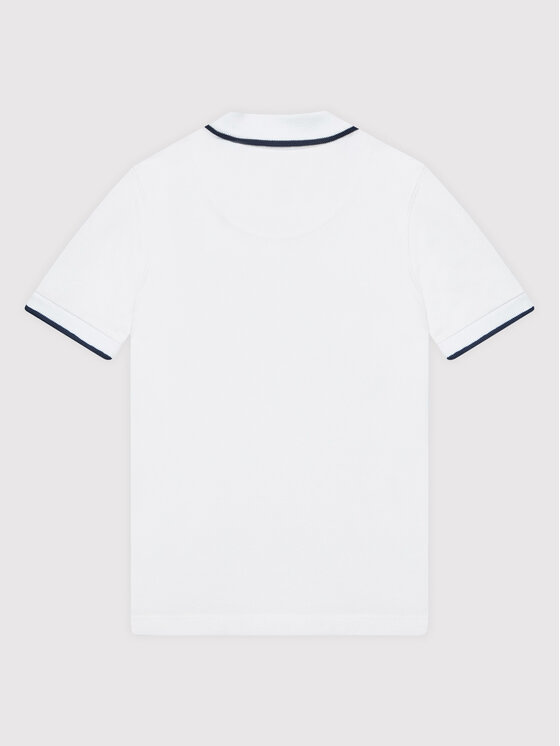 Timberland Timberland Polo majica T25P21 S Bela Regular Fit