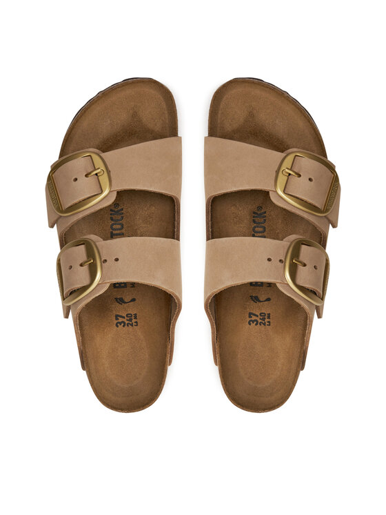 Birkenstock Birkenstock Παντόφλες Arizona Big Buckle 1024064 Μπεζ