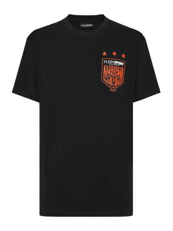 Plein Sport Plein Sport T-Shirt 3543 Czarny Regular Fit