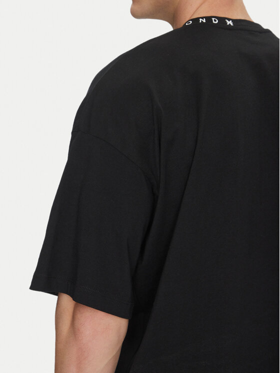 Richmond X Richmond X T-Shirt Bani UMA24058TS Czarny Regular Fit