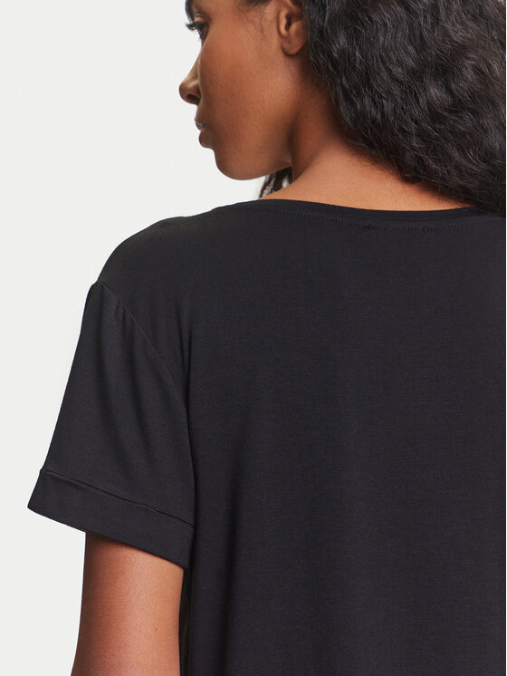 Emporio Armani Emporio Armani Tricou EW000780 AF12192 UC001 Negru Regular Fit