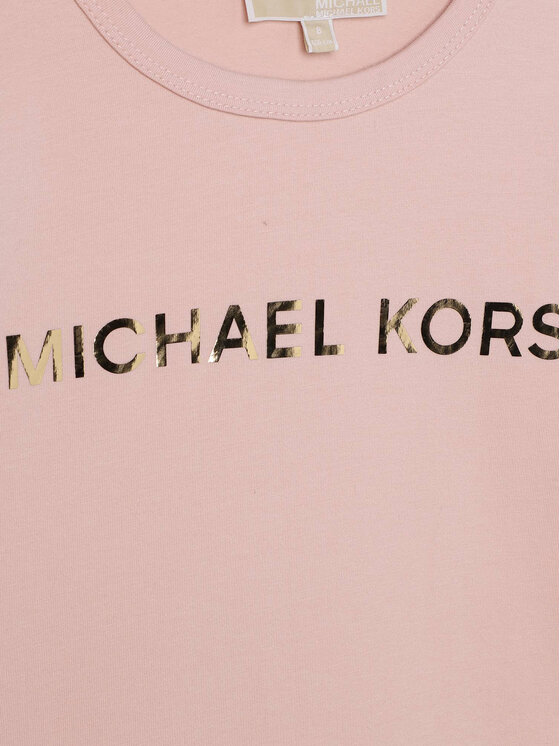 MICHAEL KORS KIDS MICHAEL KORS KIDS Μπλουζάκι R15195 Ροζ Regular Fit