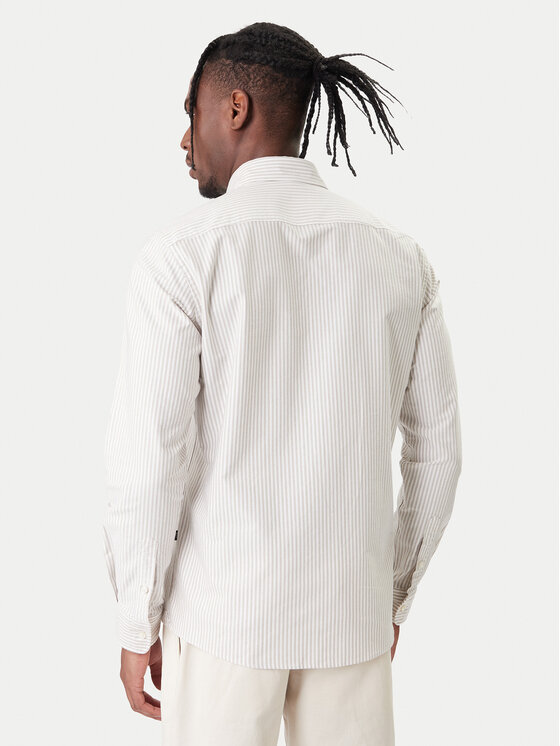 BOSS BOSS Košile H-ROAN 50556069 Khaki Regular Fit