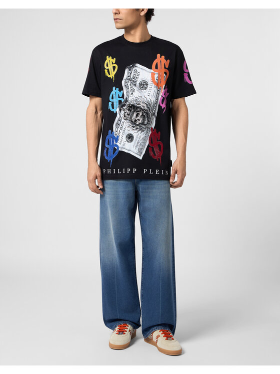 PHILIPP PLEIN PHILIPP PLEIN T-shirt 31104 Nero Regular Fit