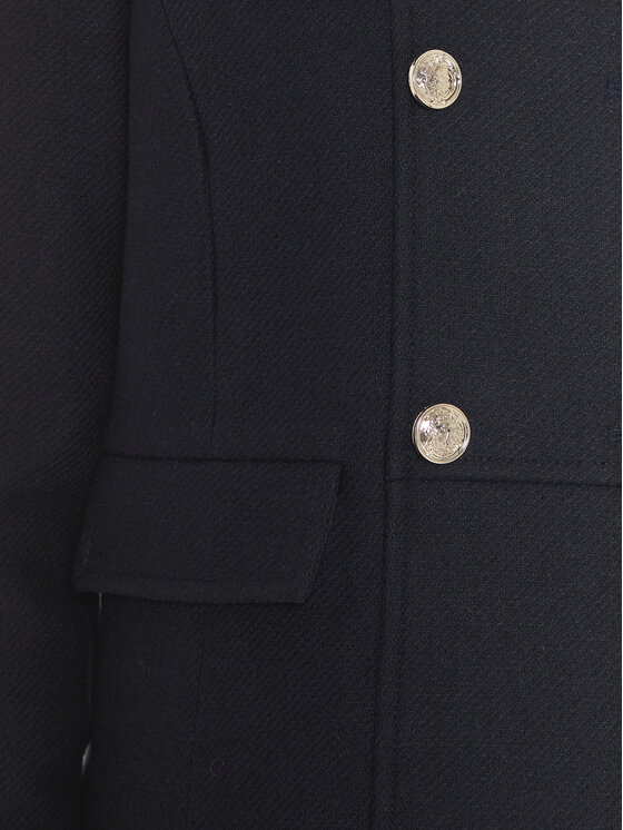 Morgan Morgan Cappotto di lana 242-GMARIE Blu scuro Regular Fit