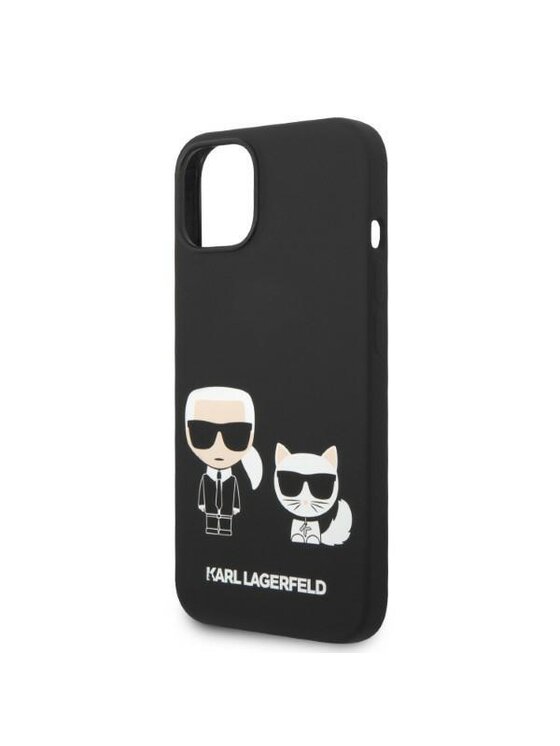 KARL LAGERFELD KARL LAGERFELD Etui na telefon iPhone 14 Plus Czarny