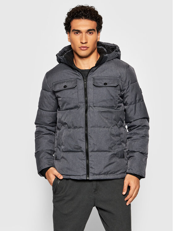 Jack&Jones Jack&Jones Пуховик Ronald 12190036 Сірий Regular Fit