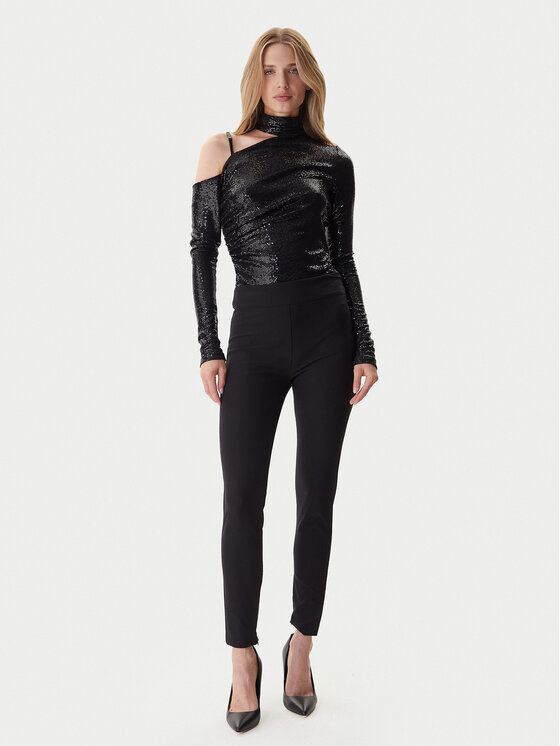 Versace Jeans Couture Versace Jeans Couture Bodi 79HAM208 J0248 Črna Slim Fit