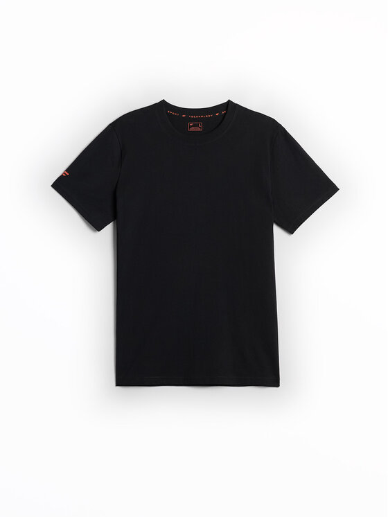 4F 4F T-Shirt TREKKING Czarny Regular Fit