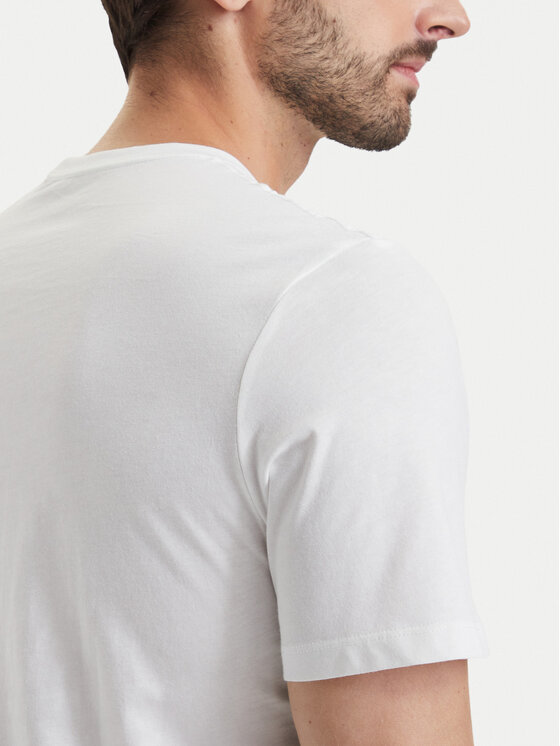 Calvin Klein Calvin Klein T-Shirt LV04LH802G Biały Regular Fit