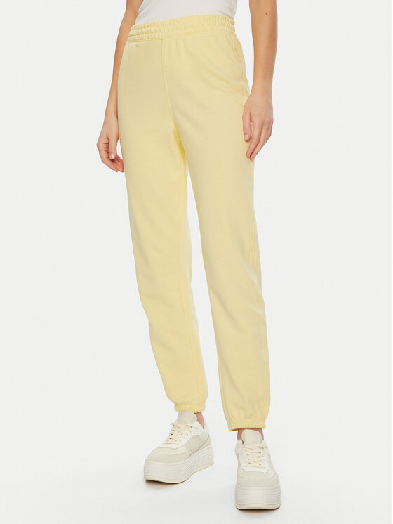 ONLY ONLY Melegítő alsó Bella 15312094 Sárga Regular Fit