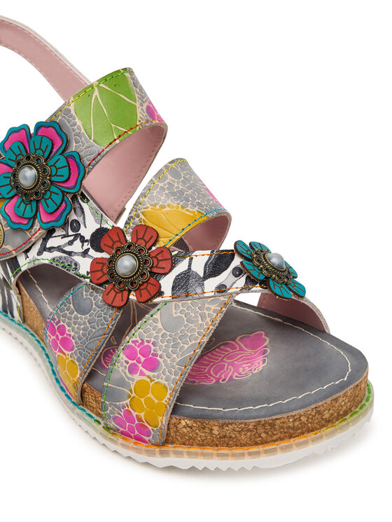 Laura Vita Laura Vita Босоніжки Bonito 37 Кольоровий