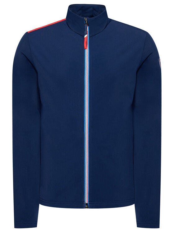 Rossignol Rossignol Techninis džemperis Palmeres Full Zip RLIML05 Tamsiai mėlyna Slim Fit