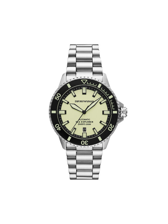 Emporio Armani Emporio Armani Sat Sea Explorer AR60083 Srebrna