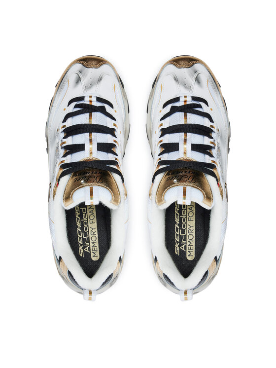 Skechers Skechers Снікерcи D'Lites 150245 Білий