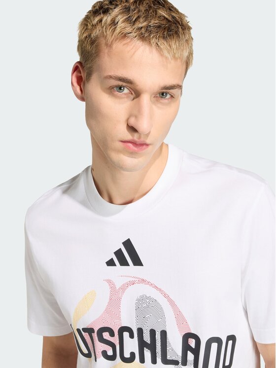 adidas adidas Koszulka techniczna FIFA World Cup 26™ Germany Biały Regular Fit