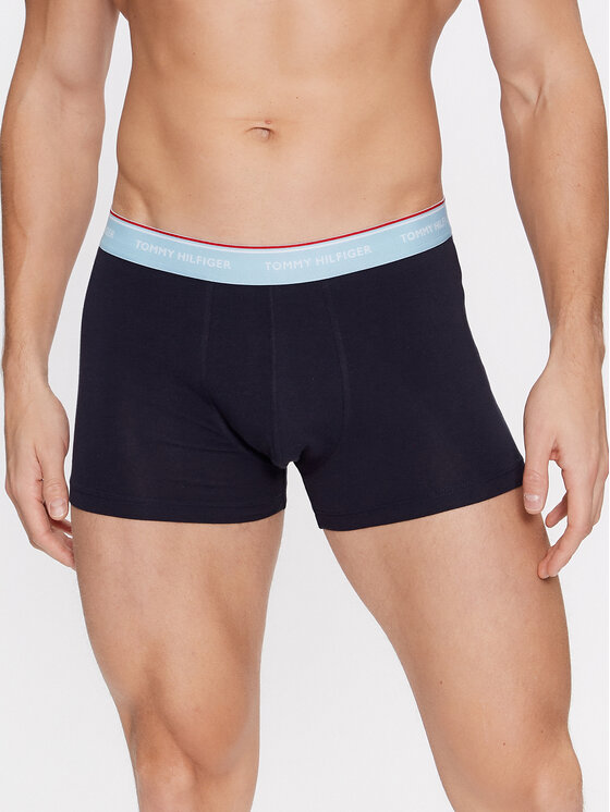 Tommy Hilfiger Tommy Hilfiger Komplet 3 par bokserek UM0UM01642 Granatowy