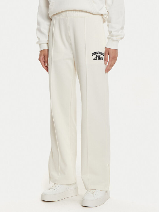 Converse Pantalon jogging Heritage 10026779-A03 Ãcru Standard Fit