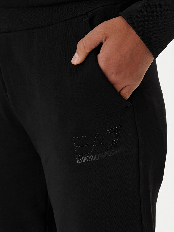 EA7 Emporio Armani EA7 Emporio Armani Spodnie dresowe 7W000538 AF15831 Czarny Regular Fit