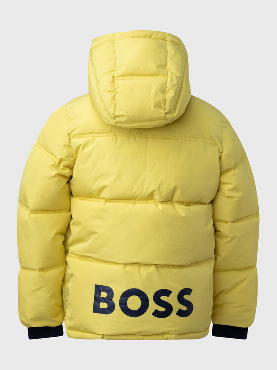 BOSS BOSS Giubbotto invernale J26488 S Giallo Regular Fit