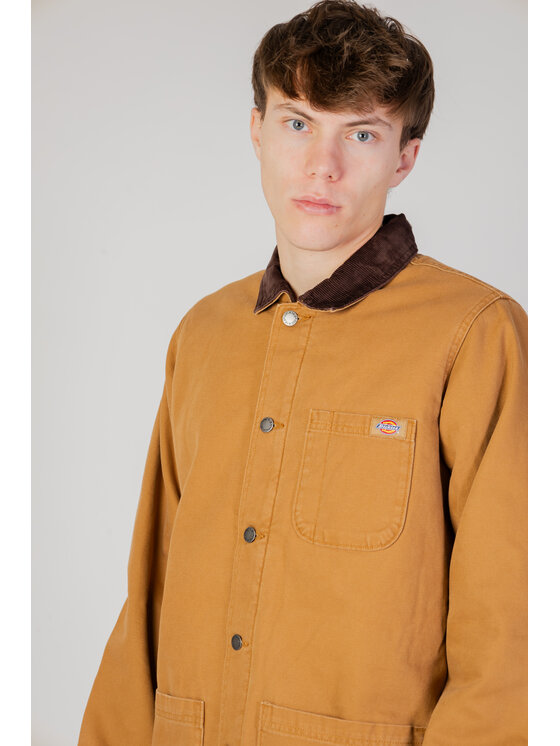 Dickies Dickies Μπουφάν δερμάτινο DICKIES DUCK CANVAS SW Μπεζ Casual Fit