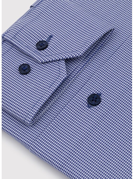 Pako Lorente Pako Lorente Koszula P25WF-1X-052 Granatowy Slim Fit