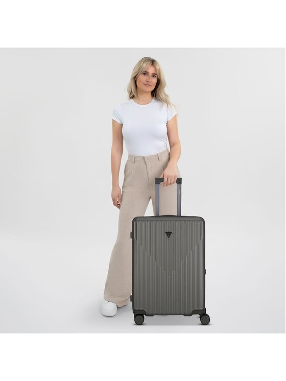 Guess Guess Walizka kabinowa 167661 Szary
