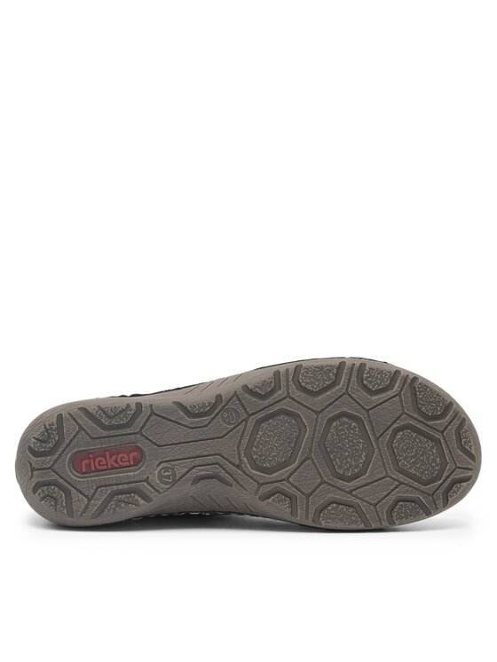 Rieker Rieker Poolsaapad 52590-01 Must