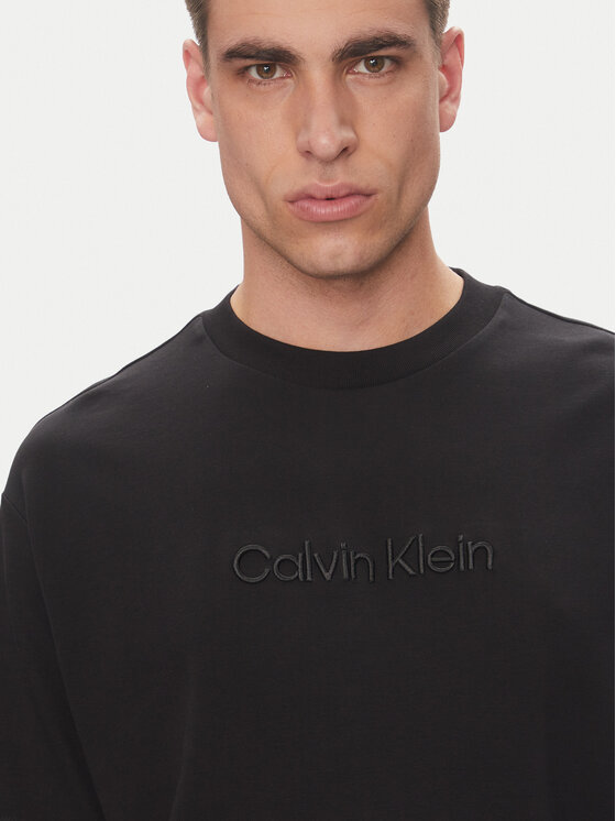 Calvin Klein Calvin Klein T-Shirt LV04LC206G Czarny Relaxed Fit