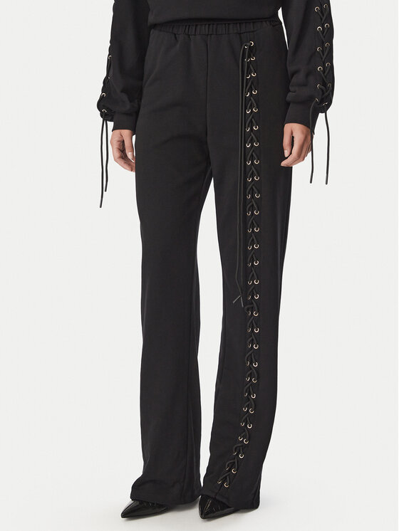 Liu Jo Liu Jo Долнище анцуг TF6277 F0334 Черен Relaxed Fit