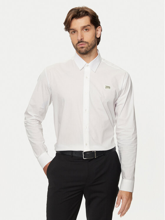 KARL LAGERFELD KARL LAGERFELD Cămașă 605947 544671 Alb Regular Fit