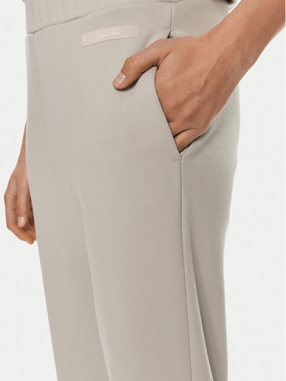Calvin Klein Calvin Klein Pantaloni trening Micro Logo K20K206632 Bej Regular Fit