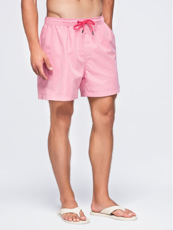 Ombre Ombre Szorty kąpielowe OM-SRSS-0216 Różowy Regular Fit