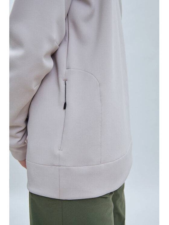 POC POC Bluza techniczna W's Poise Hoodie Beżowy Regular Fit