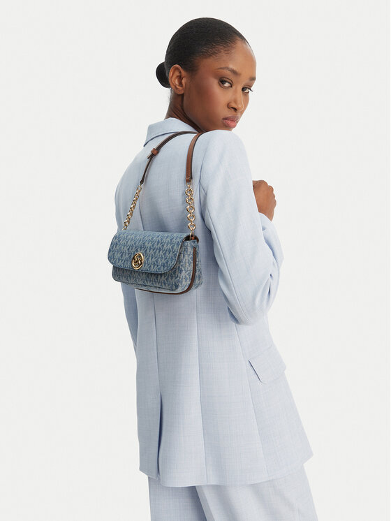 MICHAEL Michael Kors Kabelka 32S6GY5C1B Modrá