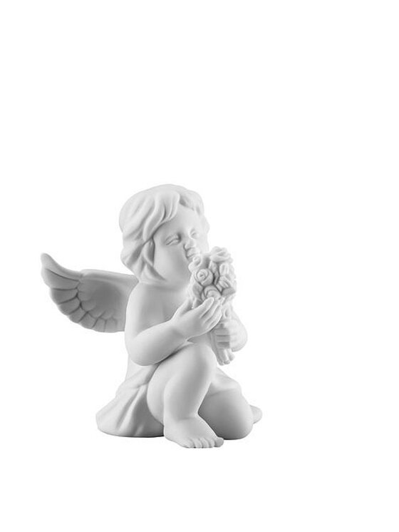Rosenthal Rosenthal Figurka Anioł średni z kwiatami Biały