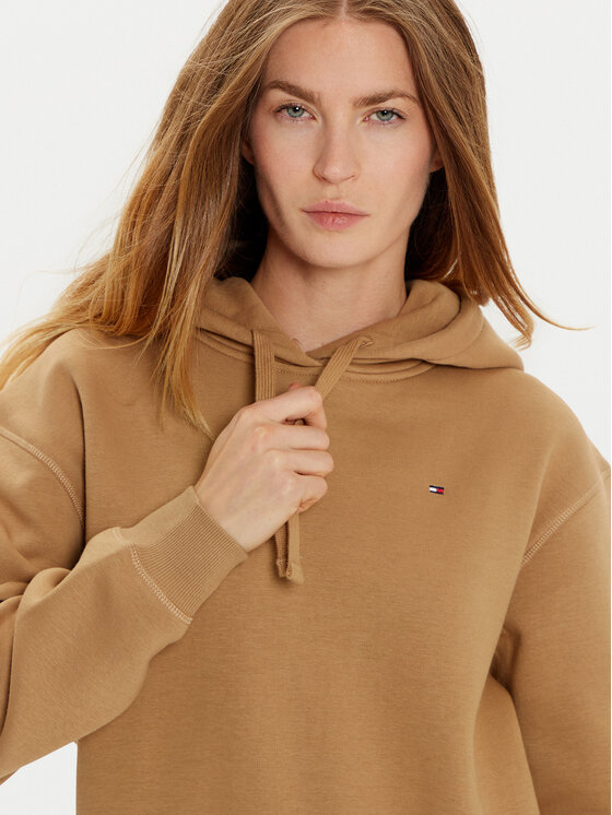 Tommy Hilfiger Tommy Hilfiger Μπλούζα WW0WW44991 Μπεζ Regular Fit