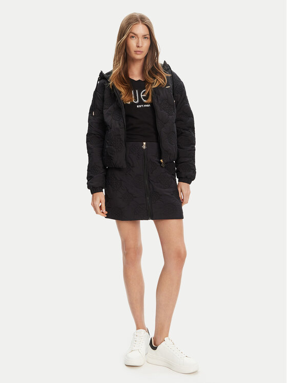 Guess Guess Mini suknja V5YD02 WHEB2 Crna Regular Fit