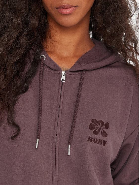 Roxy Roxy Sweatshirt Surfing By Daylight ERJFT05048 Violett Relaxed Fit