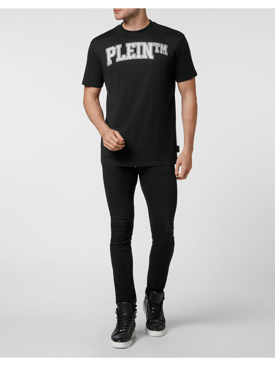 PHILIPP PLEIN PHILIPP PLEIN T-Shirt 22951 Černá Regular Fit