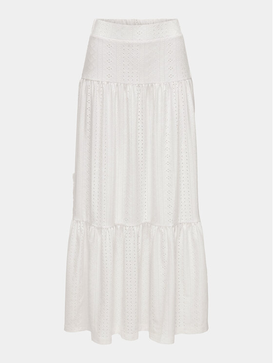 JDY JDY Maxi szoknya Cathinka 15321057 Fehér Regular Fit