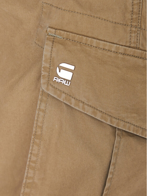 G-Star Raw G-Star Raw Auduma šorti D08566-D387-B212 Zaļš Relaxed Fit