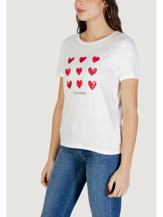 Morgan Morgan T-Shirt 261-DONA Weiß Regular Fit