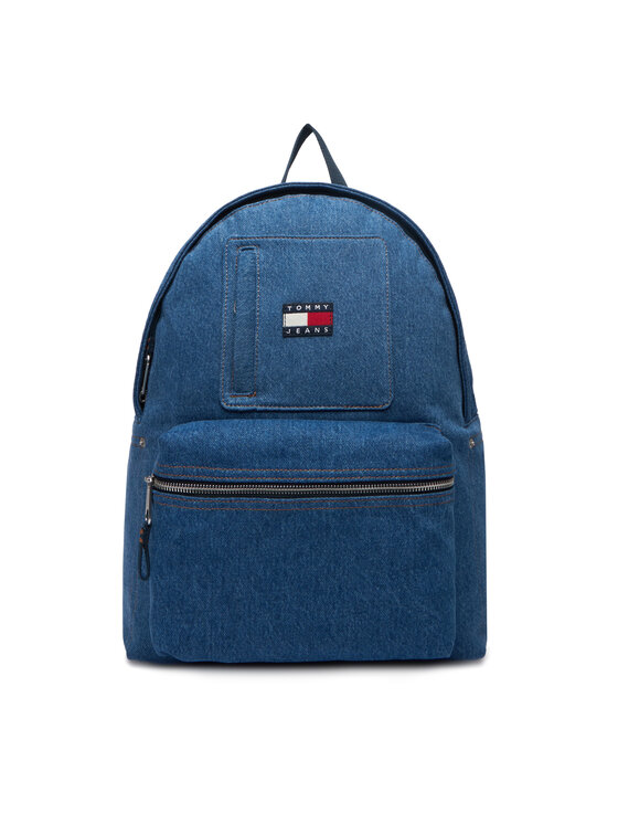 Tommy Jeans Rucsac Tjm Utility Denim Backpack AM0AM14052 Albastru