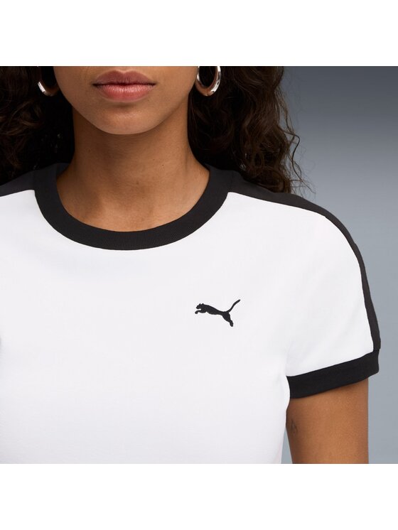 Puma Puma T-Shirt 632129 Biały Regular Fit