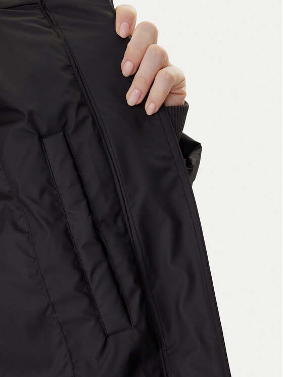 Hunter Hunter Wintermantel Hutchison HARW0001252 Schwarz Regular Fit