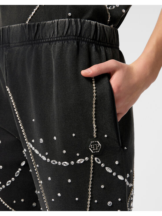 PHILIPP PLEIN PHILIPP PLEIN Pantaloni da tuta 29850 Nero