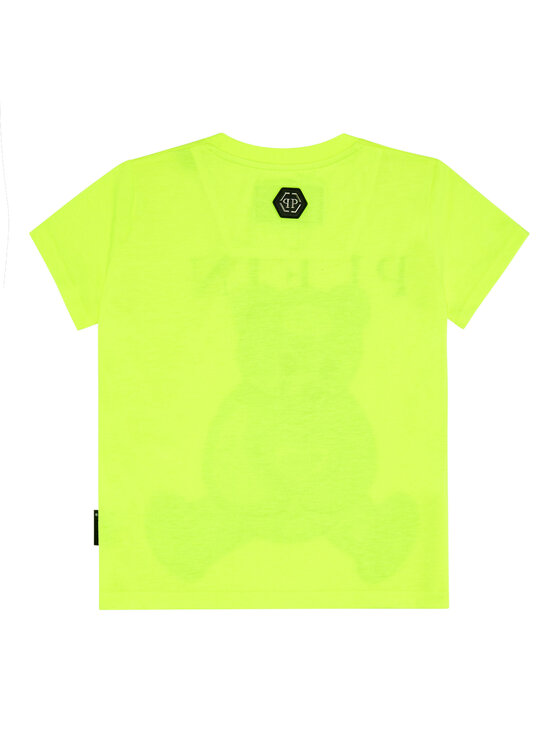 PHILIPP PLEIN PHILIPP PLEIN T-Shirt 27787 Żółty Regular Fit